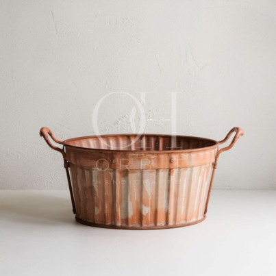Handcrafted Brass Decorative Pot for Indoor & Outdoor Plants