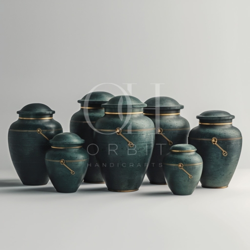 Introducing the Renaissance Metal Urn—a symbol of timeless elegance for honoring your loved one’s memory. Crafted from high-quality metal with exquisite detailing, this urn exudes prestige and sophistication. Its ornate design and lustrous finish add a touch of opulence to any memorial setting, providing a dignified resting place for cremated remains. Honor your loved one with the Renaissance Metal Urn, a testament to enduring European refinement.