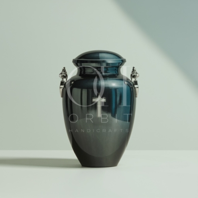 Introducing the Tranquil Serenity Cremation Urn—a sanctuary of peace for honoring cherished memories. Crafted with exquisite artistry and adorned with nature-inspired motifs, this urn embodies timeless elegance and spiritual solace. Keep their memory alive with the Tranquil Serenity Cremation Urn.