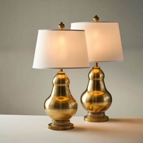 home_decor_brass_metal_tone_table_lamps_with_pu-1.jpg